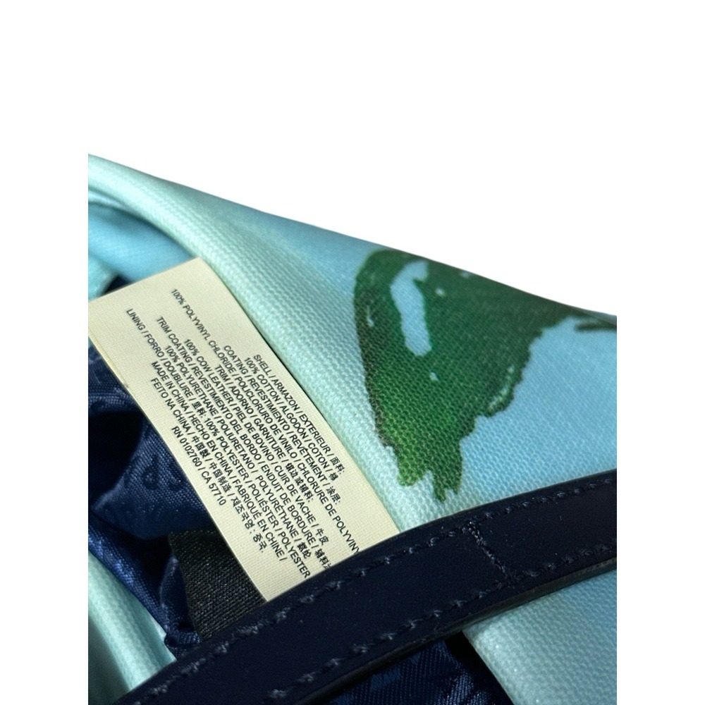 Kate Spade "I Need A Vacation" Palm Tree Ocean Beach Print Bon Shopper Tote Bag - Picture 11 of 16